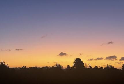 Sunsets are spectacular