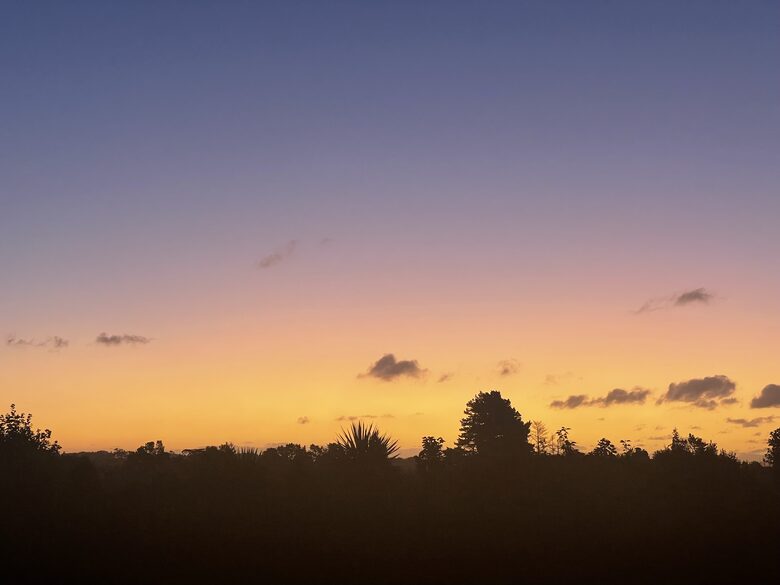 Sunsets are spectacular