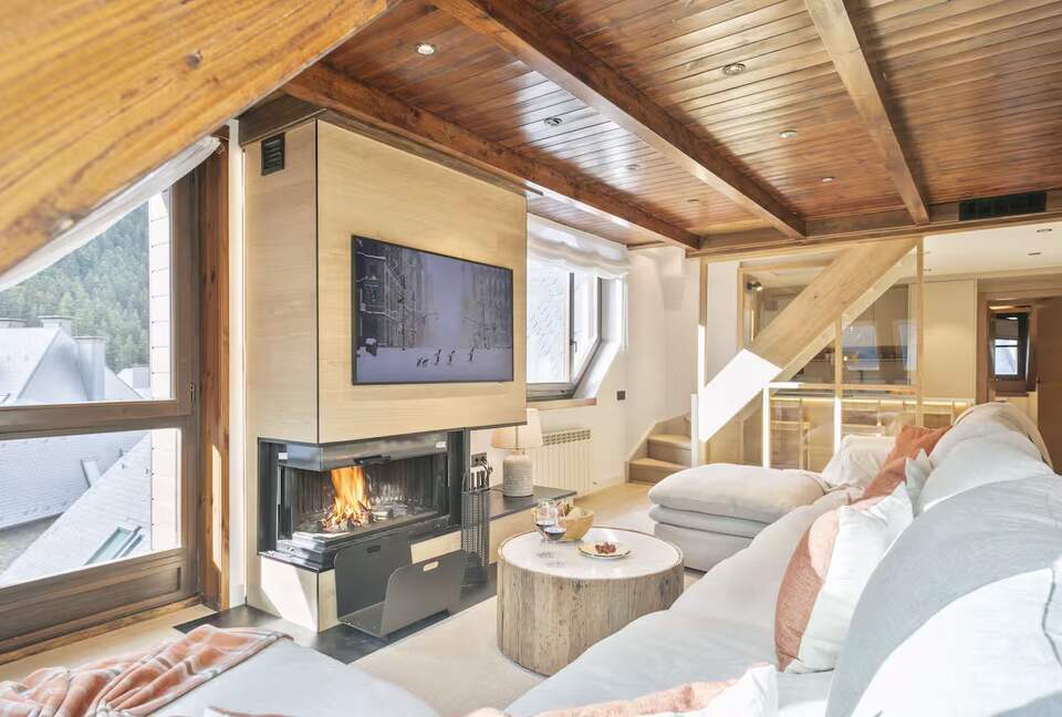 Sophisticated Alpine Triplex - Baqueira, Spain