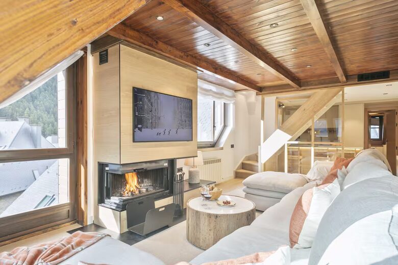 Sophisticated Alpine Triplex - Baqueira, Spain