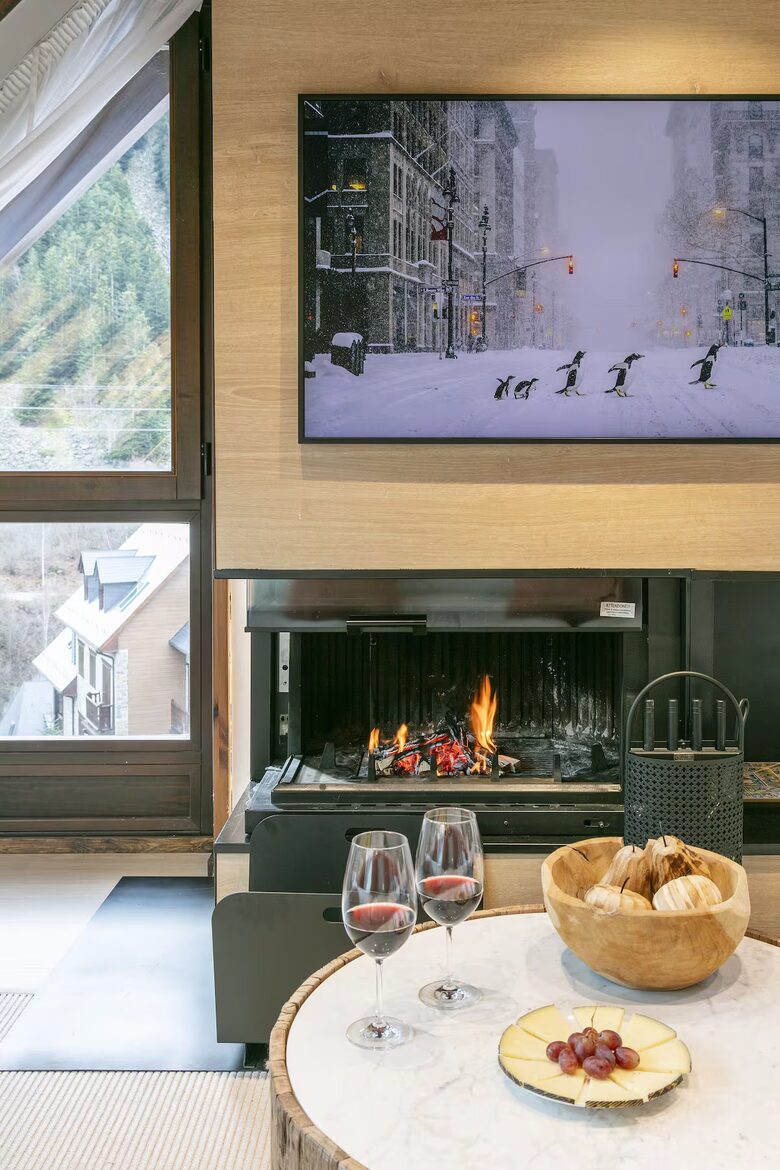 Sophisticated Alpine Triplex - Baqueira, Spain