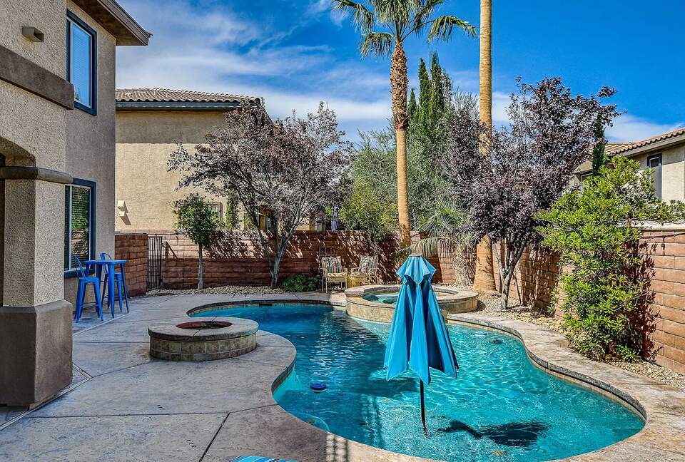 Las Vegas Retreat | Gated Oasis with Pool near the Strip - Las Vegas, Nevada