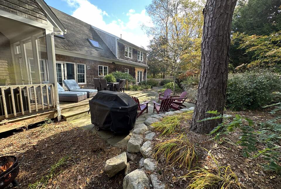 Fenced-In Back Garden