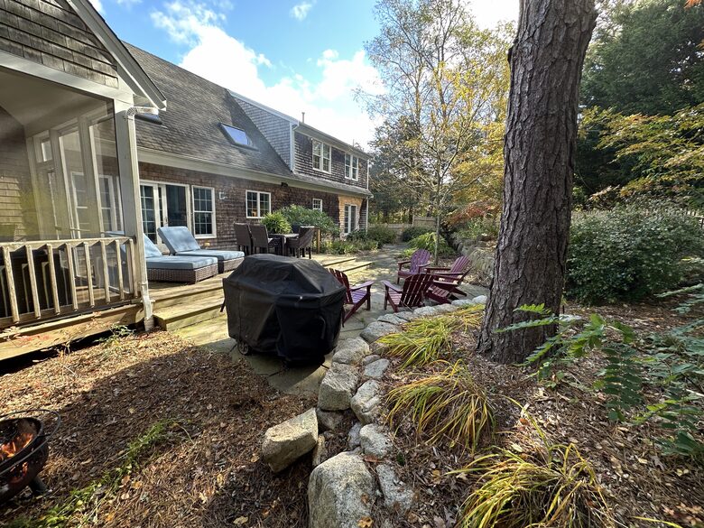 Fenced-In Back Garden