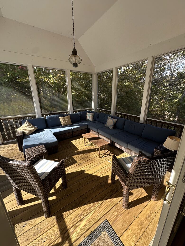 Screened-in Back Porch