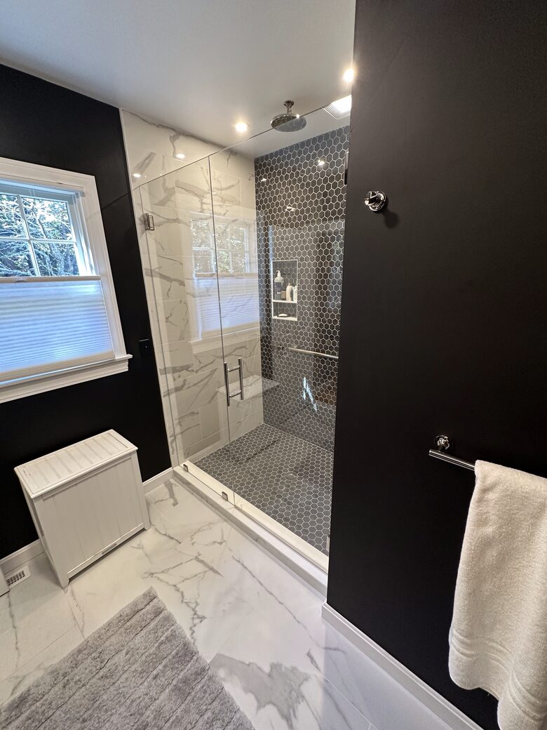 Primary Bathroom with Rain Shower Head