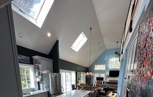 Open floor Kitchen/Dining Room/Living Room