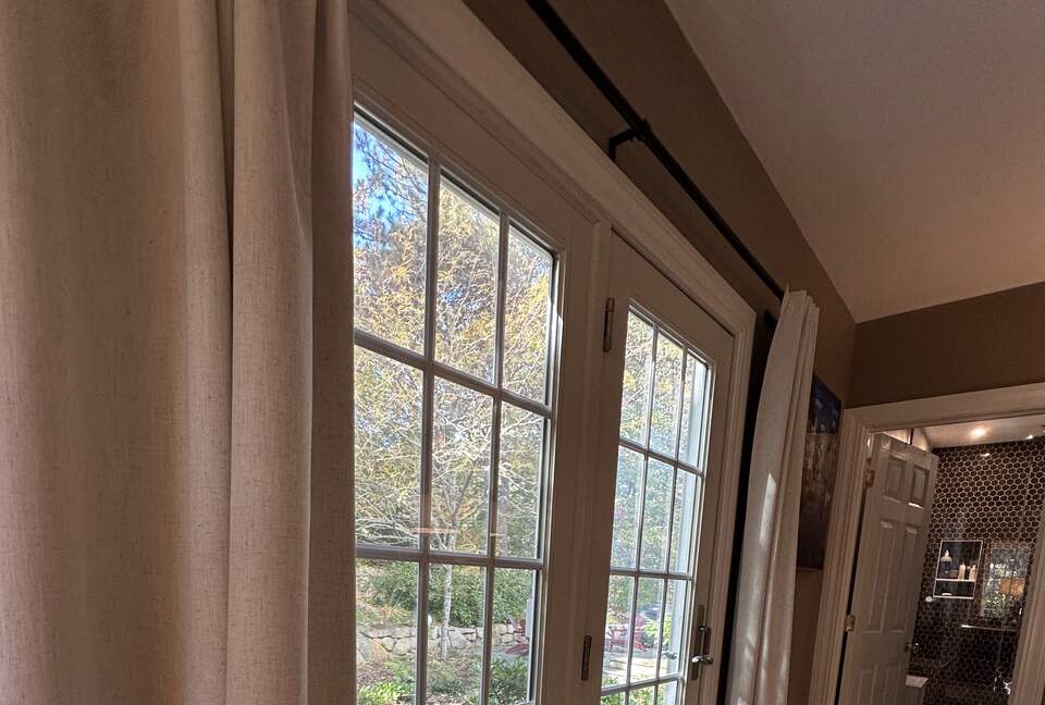 Master Bedroom View of Garden