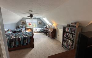 Front Guest Bedroom with Queen and 2 Singles