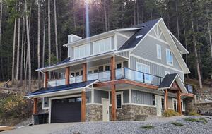 View of the house from the approach.