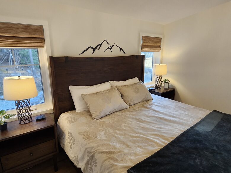 Upstairs master bedroom.