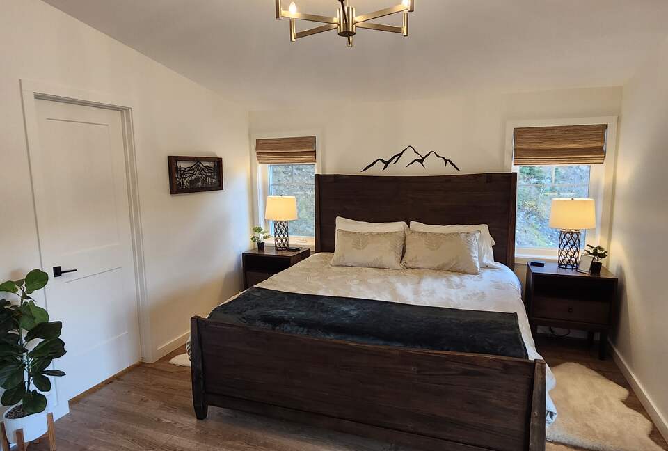 Upstairs master bedroom.