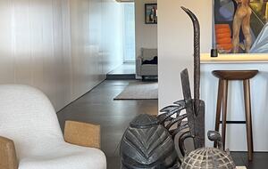 View of the open plan from the living room