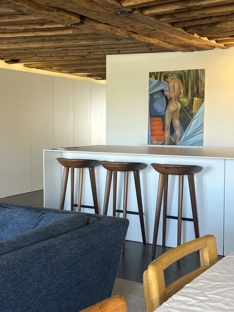 Open kitchen view from the living room