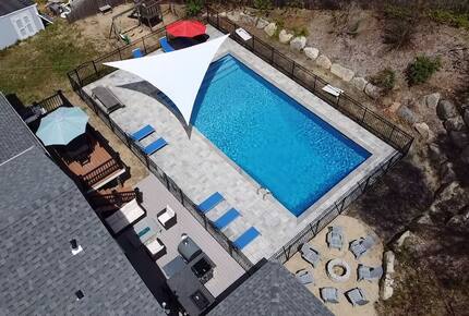 Horseshoe Landing: Family Oasis with Heated Pool & Outdoor Kitchen - Eastham, Massachusetts