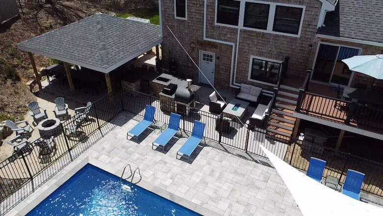 Horseshoe Landing: Family Oasis with Heated Pool & Outdoor Kitchen - Eastham, Massachusetts