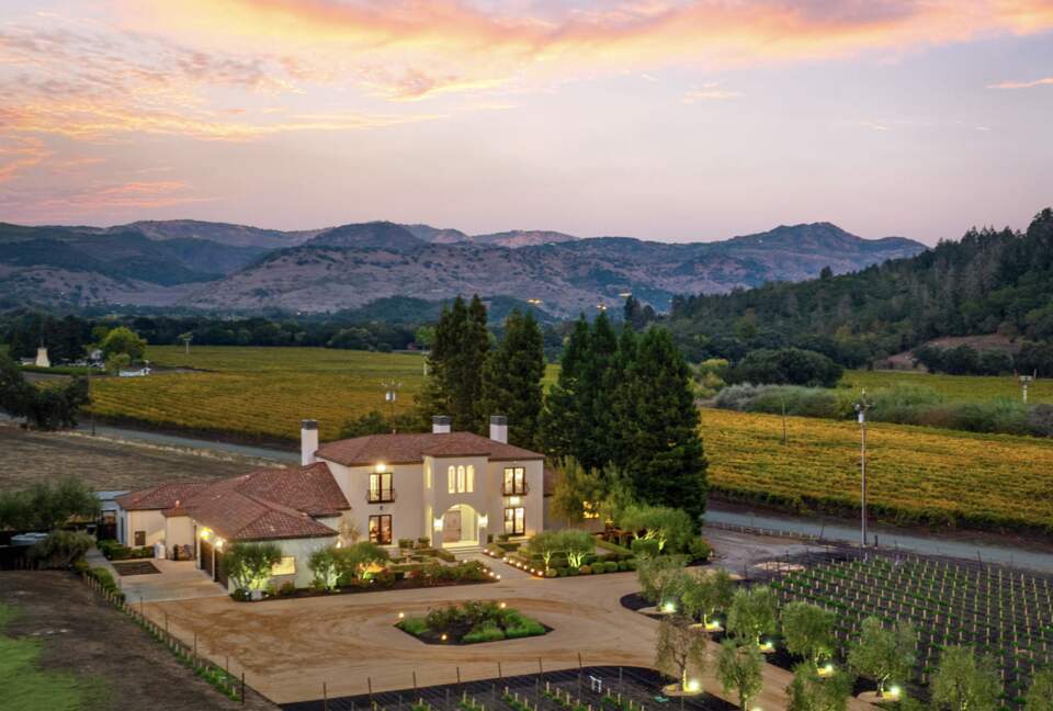 Modern Napa Masterpiece | Estate with Vineyard Views and Resort-Style Amenities - Napa, California