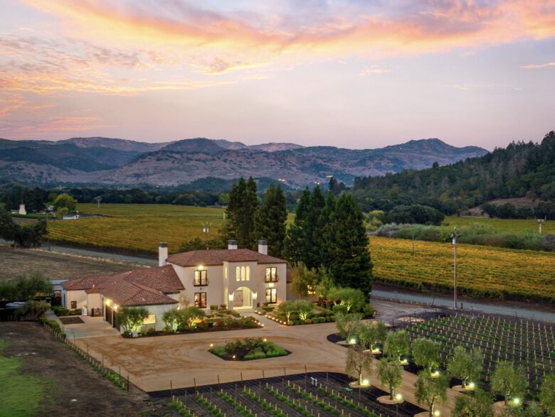 Modern Napa Masterpiece | Estate with Vineyard Views and Resort-Style Amenities - Napa, California