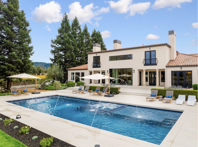 Modern Napa Masterpiece | Estate with Vineyard Views and Resort-Style Amenities - Napa, California