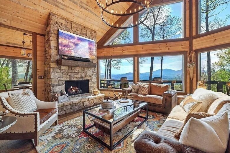 Mountain View Residence Above Blue Ridge - Blue Ridge, Georgia