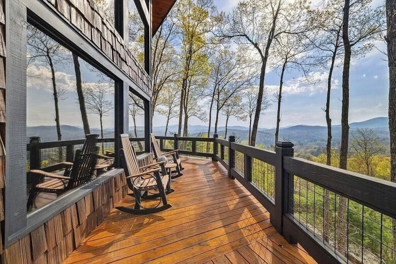 Mountain View Residence Above Blue Ridge - Blue Ridge, Georgia