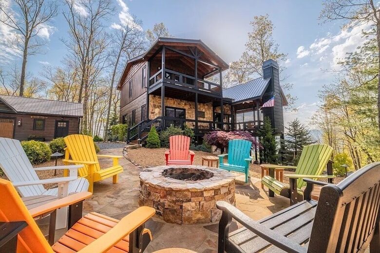 Mountain View Residence Above Blue Ridge - Blue Ridge, Georgia