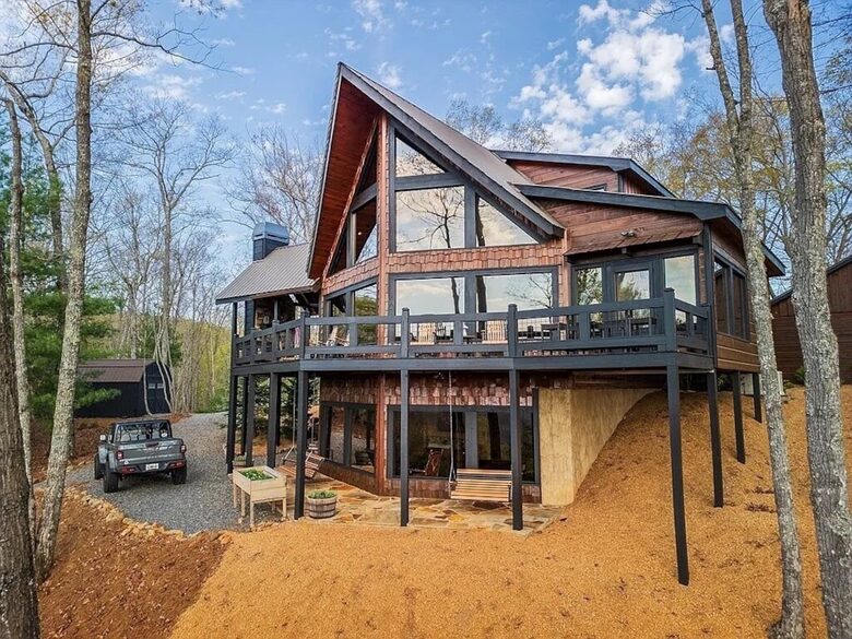Mountain View Residence Above Blue Ridge - Blue Ridge, Georgia