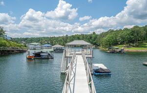 Elegant Waterside Family Retreat with Private Dock - Arley, Alabama