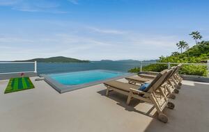 Caribbean Elegance | Oceanview Villa with Saltwater Pool - Northside, Virgin Islands, U.S.