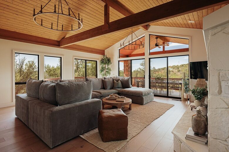 Modern Desert Retreat on 2.6 Acres With Forest Access - Sedona, Arizona