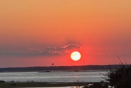 View from the top deck
