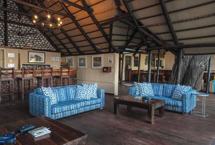 A Meru Safari Tent at the Ichingo River Lodge - Eastern Caprivi, Namibia