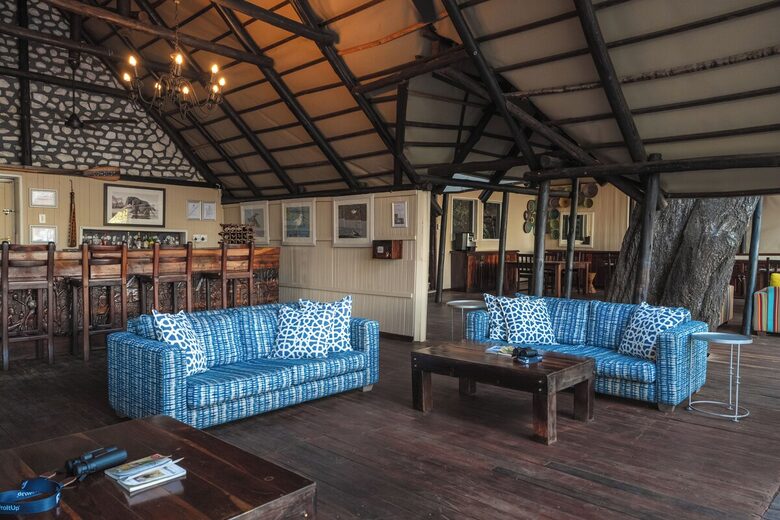 A Meru Safari Tent at the Ichingo River Lodge - Eastern Caprivi, Namibia