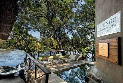A Meru Safari Tent at the Ichingo River Lodge - Eastern Caprivi, Namibia