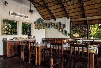 A Meru Safari Tent at the Ichingo River Lodge - Eastern Caprivi, Namibia