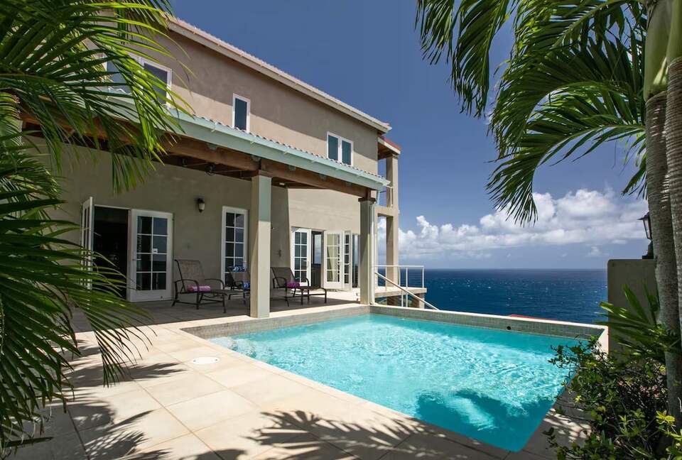 Sweeping Caribbean Sea views & just 8 minutes to town - Cruz Bay, Virgin Islands, U.S.