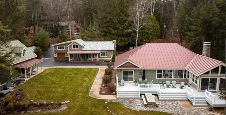 Friends Lake Estate | A Luxurious Adirondack Waterfront Retreat - Chestertown, New York