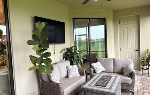 Stylish Lakewood National Home Overlooking the 7th Hole - Bradenton, Florida