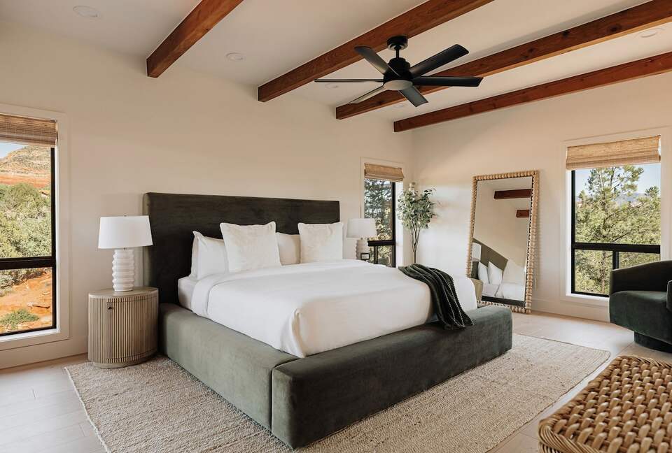 Modern Desert Retreat on 2.6 Acres With Forest Access - Sedona, Arizona