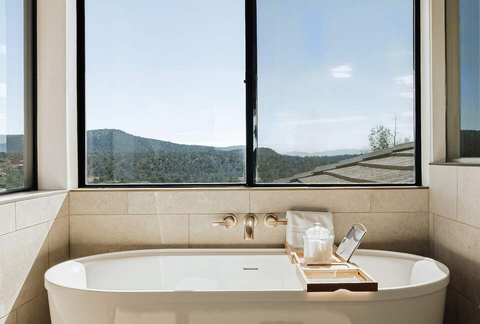 Modern Desert Retreat on 2.6 Acres With Forest Access - Sedona, Arizona