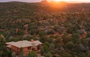 Modern Desert Retreat on 2.6 Acres With Forest Access - Sedona, Arizona