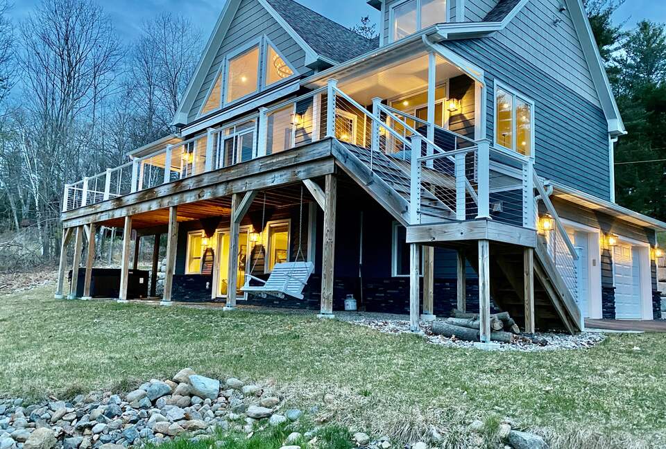 Exquisite Lake George Retreat with Panoramic Views - Diamond Point, New York
