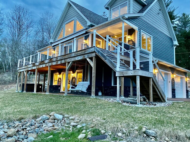 Exquisite Lake George Retreat with Panoramic Views - Diamond Point, New York