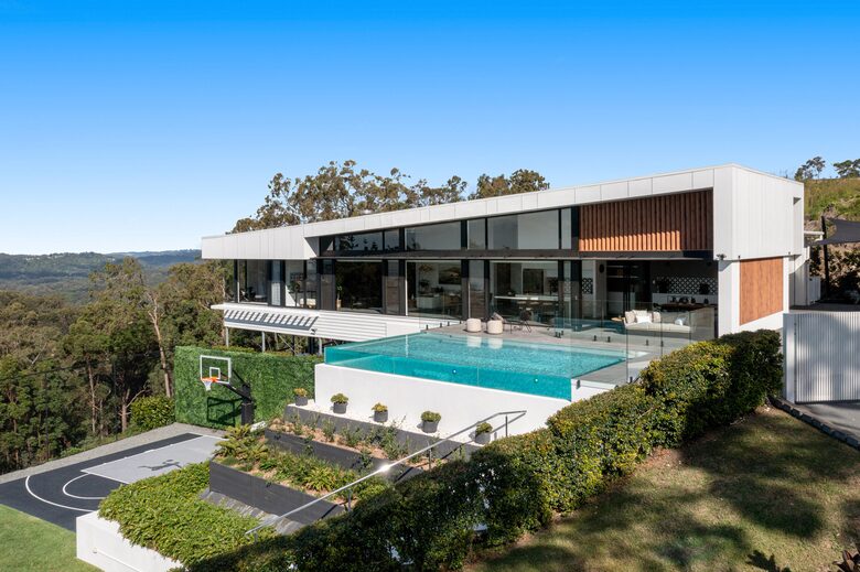 Modern Bonogin Retreat with Heated Pool & Coastal Vistas - Gold Coast, Australia