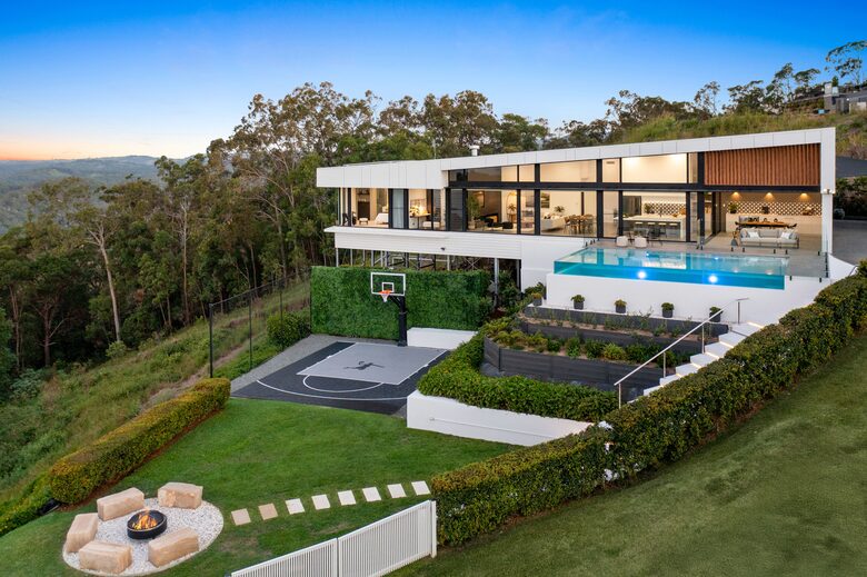Modern Bonogin Retreat with Heated Pool & Coastal Vistas - Gold Coast, Australia