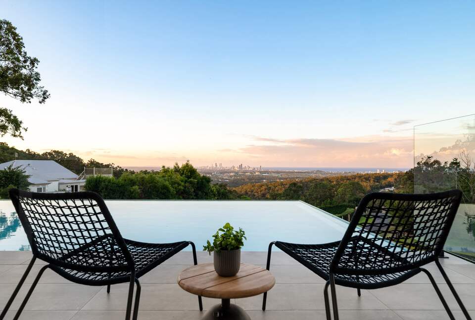Modern Bonogin Retreat with Heated Pool & Coastal Vistas - Gold Coast, Australia