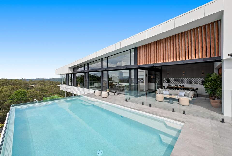 Modern Bonogin Retreat with Heated Pool & Coastal Vistas - Gold Coast, Australia