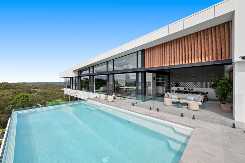 Modern Bonogin Retreat with Heated Pool & Coastal Vistas - Gold Coast, Australia