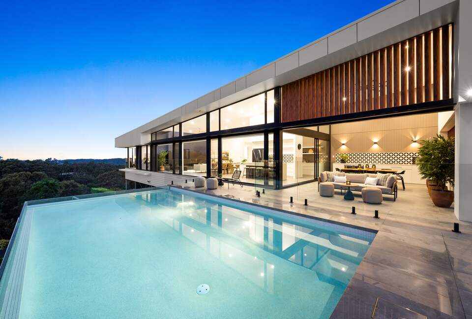 Modern Bonogin Retreat with Heated Pool & Coastal Vistas - Gold Coast, Australia