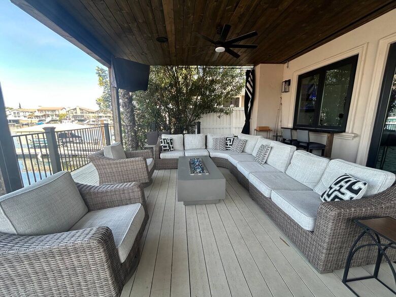 Modern Delta Retreat with Bar, Deck, and Private Dock Access - Discovery Bay, California